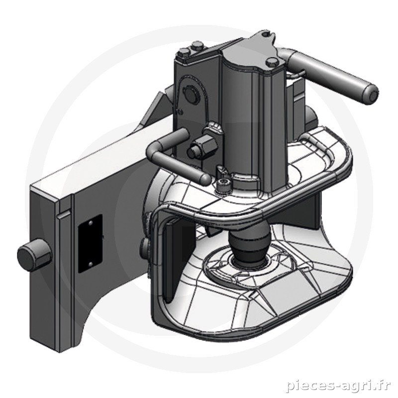 Scharmüller Chape d'attelage automatique vue 2