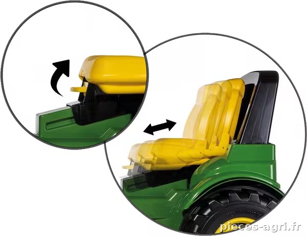 Pneu pour chargeur frontal John Deere 7310R vue 2