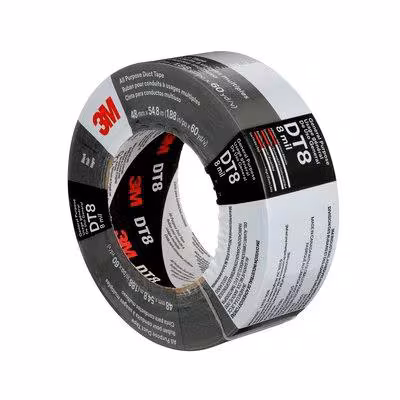 Ruban adhésif en toile, DT8, noir 48mm x 54,8M · réf. 7100174104