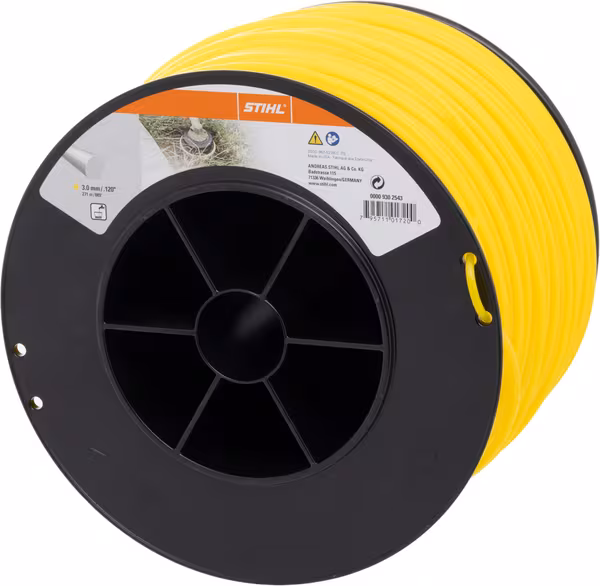 Fil de coupe rond Ø 3,0 mm x 271,0 m jaune · réf. 00009302543