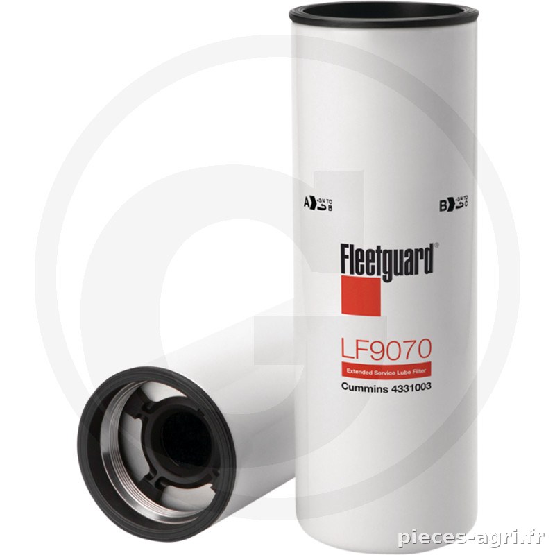 Fleetguard Filtre à huile moteur vue 2