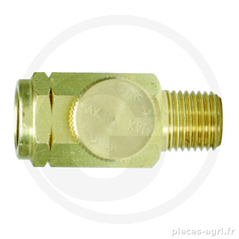 KS Tools 1/4" Régulateur, laiton, 11x13mm vue 2