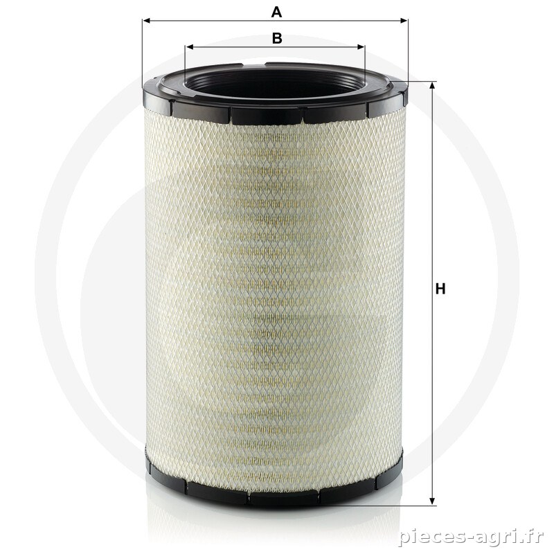 MANN FILTER Elément de filtre à air vue 3