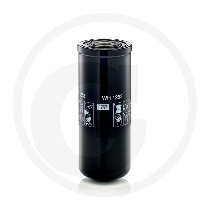 MANN FILTER Filtre à huile moteur vue 2