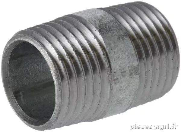 Raccord de tuyau galv. 1/2 "x30mm · réf. FG231230