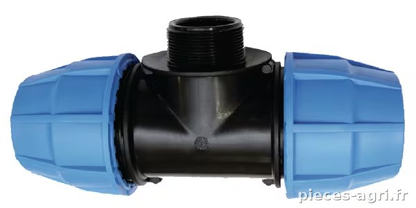 S16 Raccord T 32x½" filet mâle · réf. 654759S