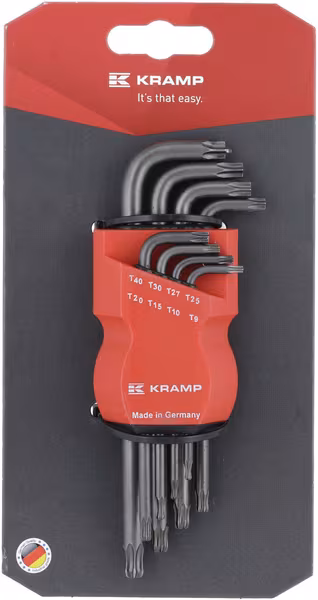 TORX® Key Set  TX 9-40 8-pcs. · réf. 1809015010KR