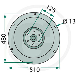 GRANIT Assiette de support · réf. 64700640062F