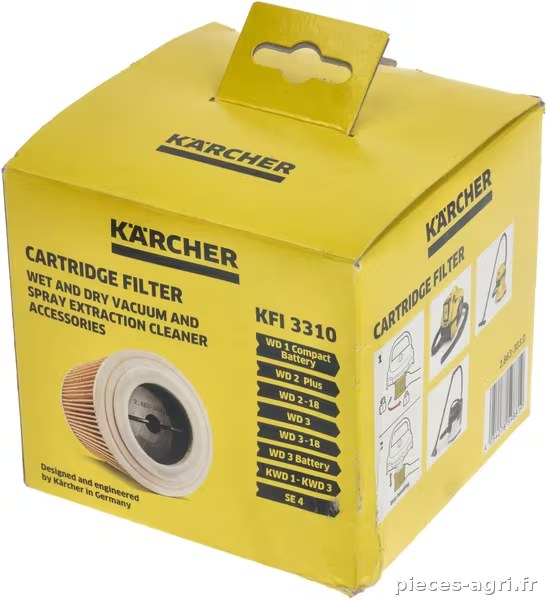 Filtre à cartouche WD/SE vue 3