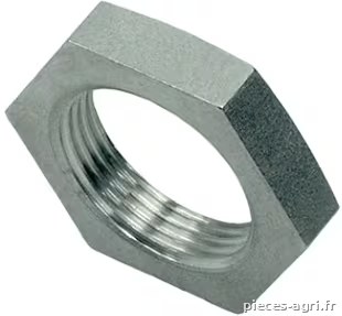 Raccord de cloison droit 1/2" BSP SS · réf. MSB08SS
