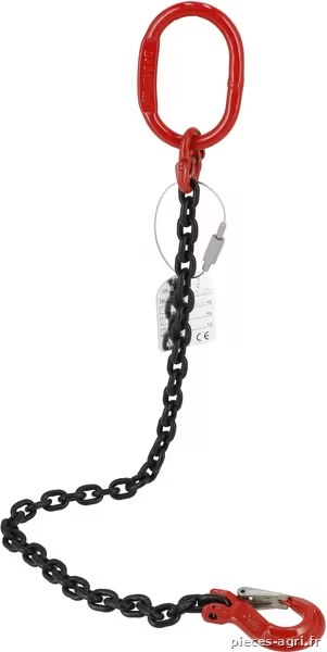 Suspension à chaîne 1 brin 1 m 6 mm · réf. H16SL1TYP1