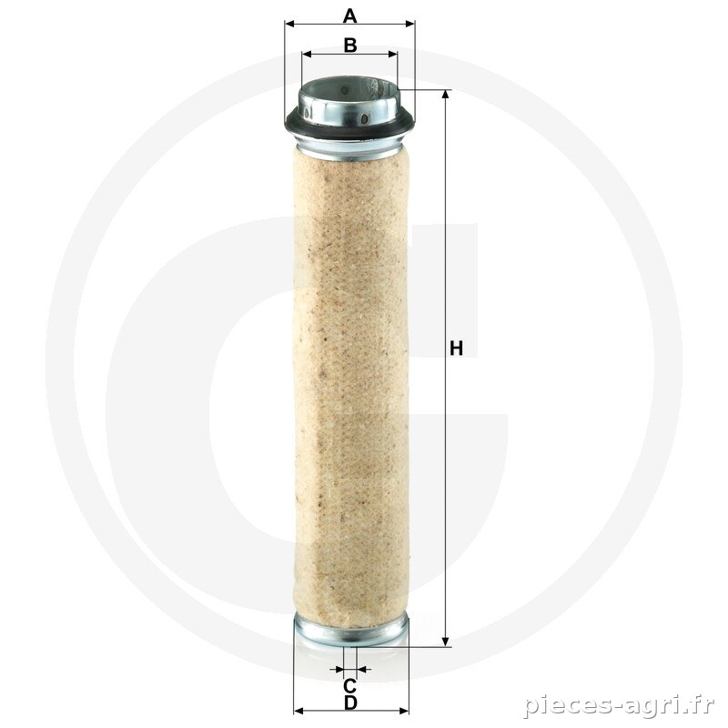 MANN FILTER Filtre à air vue 3