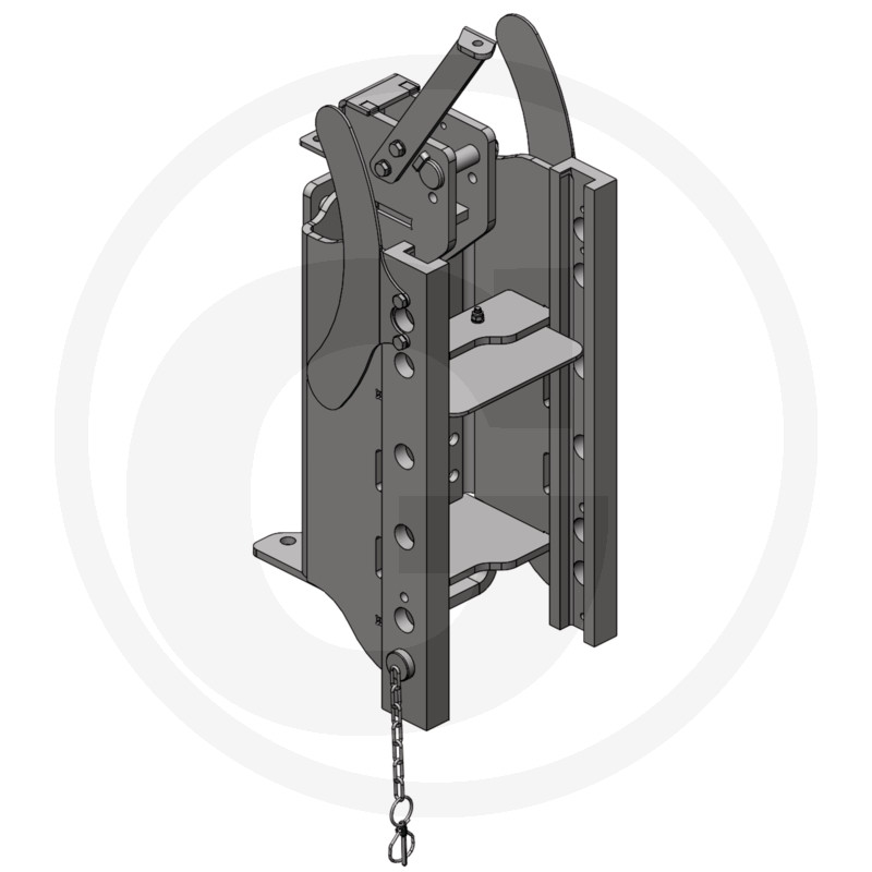Scharmüller Support d'attelage avec glissières · réf. 77700352000A23