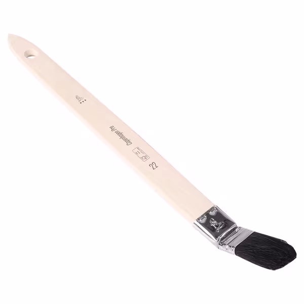 Brosse de réparation Bend Lyonse, étoile III, noire, poils de porc 27mm · réf. CP2312622