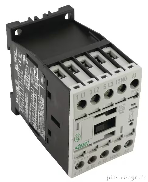 Contacteur de puiss. 7A 3,5 kW · réf. DILM71024VDC