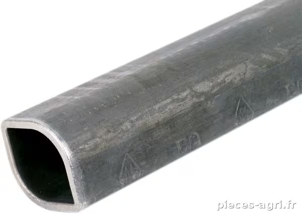Tube profilé extérieur 0a, couleur citron, diamètre 39 x 30 x 2,8 mm, longueur : 800 mm · réf. 751215800