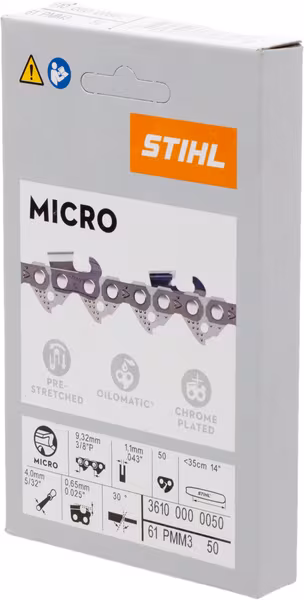 Chaîne 61 PMM3 Picco Micro Mini · réf. 36100000050