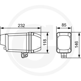 HELLA Lampe LED 12-48V · réf. 4550023688