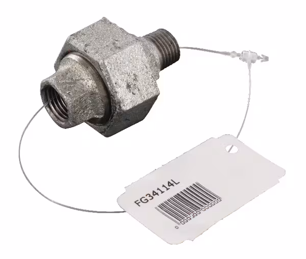 Raccord zingué fem/mâle 1/4" · réf. FG34114L
