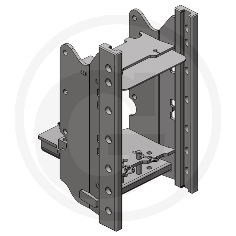Scharmüller Support d'attelage avec glissières · réf. 77700271020A02