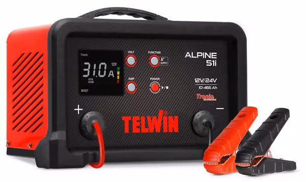 Chargeur de batterie Alpine 51i 12/24V · réf. 807945TEL