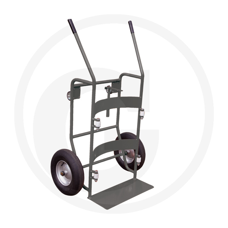 Eichinger Industrie Support basculant pour fûts avec pneus g vue 2