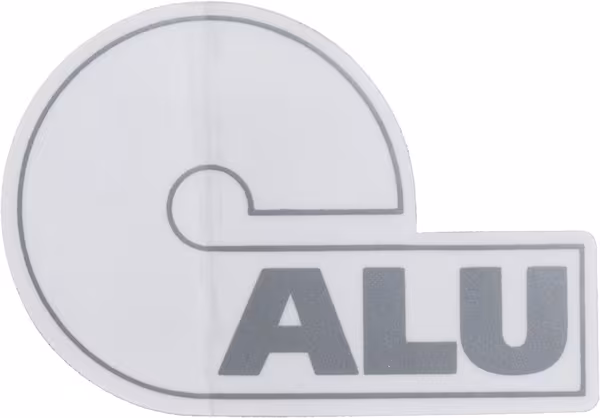 Étiquette en aluminium · réf. SA37043