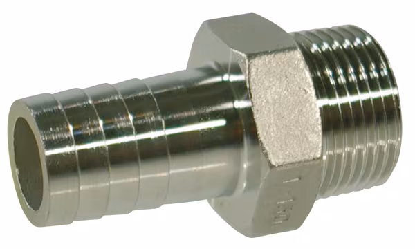 Raccord de tuyau inox 8mm x M 1/4" · réf. FGSPI814RVS