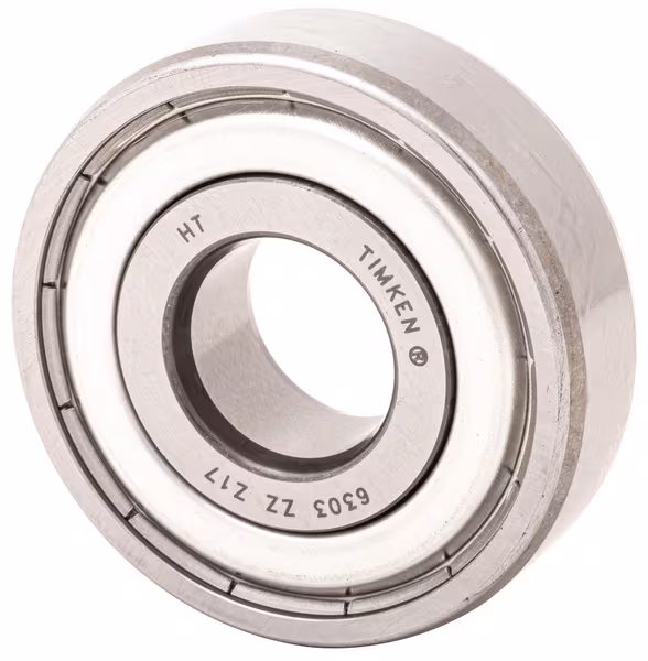 Roulement à billes à gorge profonde 17x47x14mm Timken · réf. 6303ZZTIM