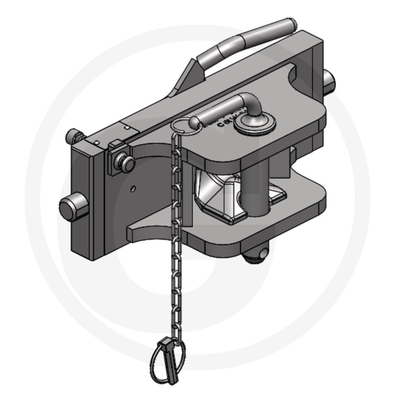 Scharmüller Chape d’attelage W330 S32 Cuna Cat. C(Ø28mm) avec limite de jeu. · réf. 777033308031A02