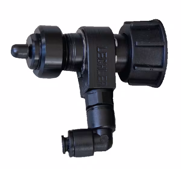 Vanne d'arrêt pneumatique raccord 90° · réf. 06528256000A0