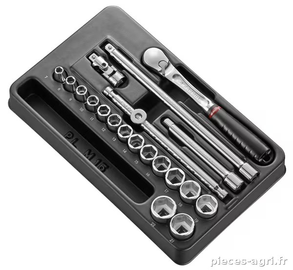 Clé à douille modulaire 3/8" · réf. MODJL16136