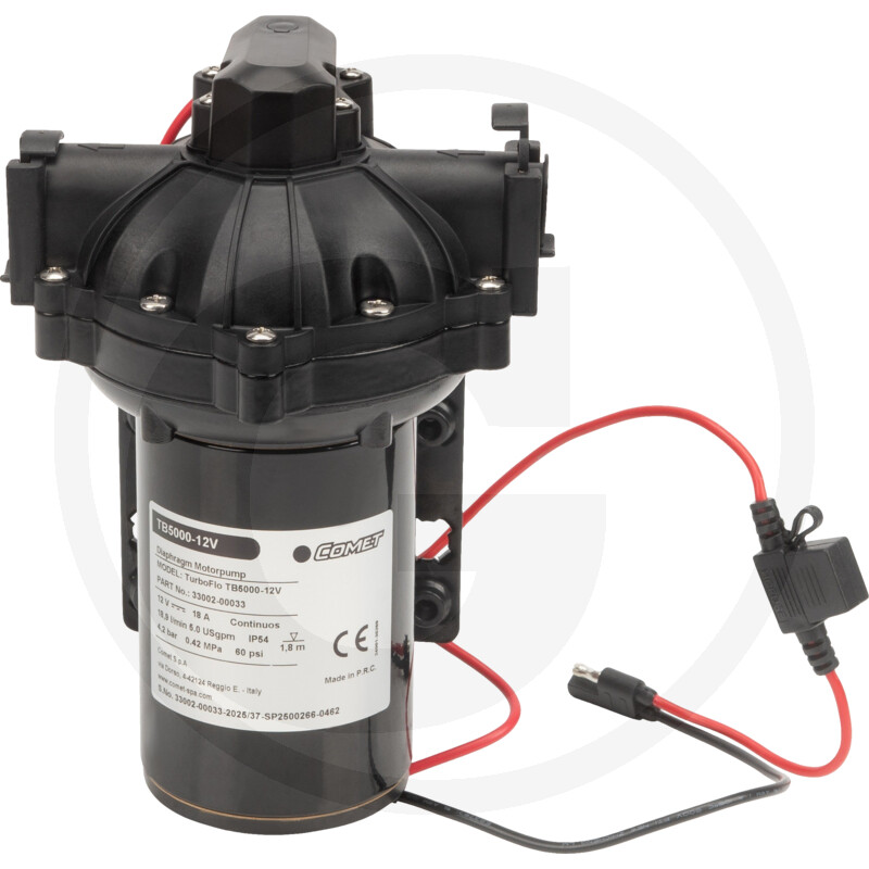 Comet Pompe à moteur électrique TB5000 12V vue 2