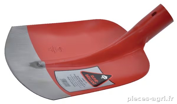 Lame de bêche trempée rouge 3/4 O · réf. 770610