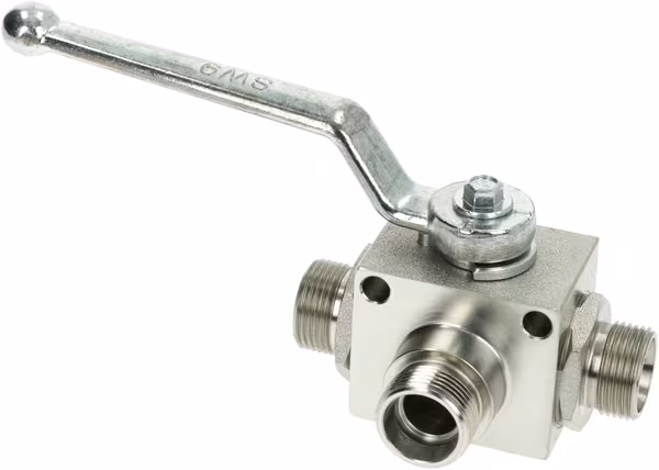 Robinet à boisseau sphérique 3/2-L - M22x1,5 · réf. KH3KS15LKR