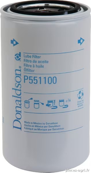 Filtre à huile Donaldson · réf. P551100
