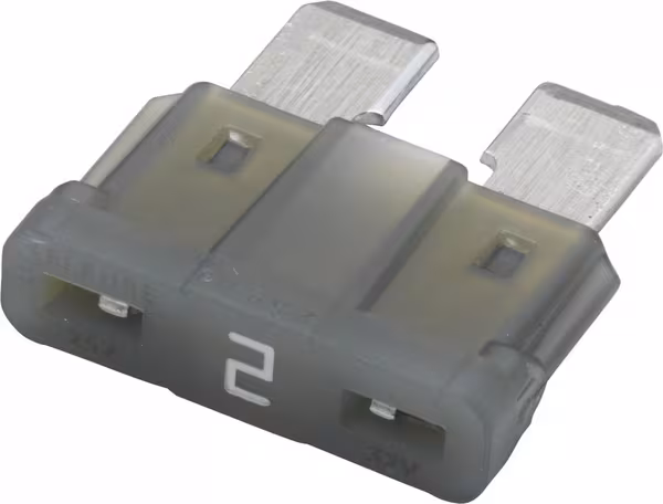 Fusible lame standard 32V 2A longueur 18,6mm gris pack 50x Hella · réf. 8JS711683021