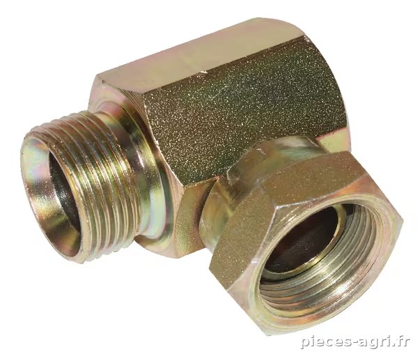Raccord coudé FI-FE 1/4x3/8BSP · réf. MF900406K