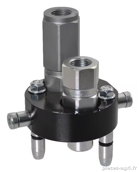 Raccord multiple G DN12-2 x 1/2" BSPP prise amovible · réf. 3P208G212GMC