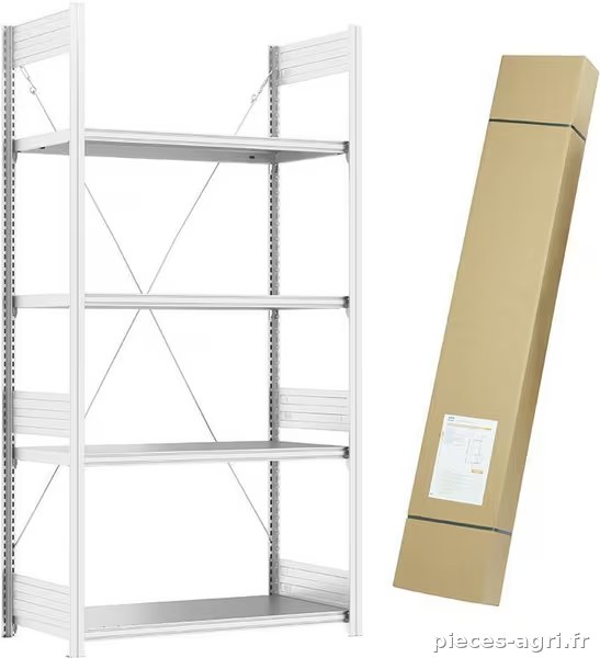 Rayonnage de départ 2000x1000x300mm (4 tablettes) · réf. FLT2031G1
