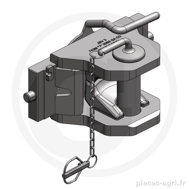 Scharmüller Chape d’attelage W335 S30 · réf. 777033357031A24