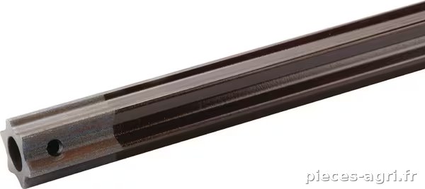 Tube profilé intérieur S4GA, en étoile, diamètre 51 x 37 x 4,5 mm  L : 1 000 mm · réf. 7544981000