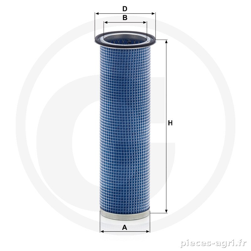 MANN FILTER Élément secondaire du filtre à air · réf. 565CF9002
