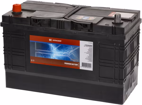 Batterie 12V 110Ah 680A Kramp · réf. 610048068KR