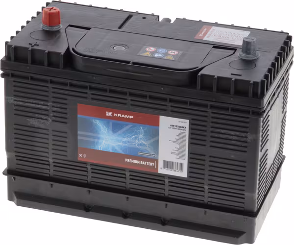 Batterie de loisirs 12V 105Ah 910A Kramp · réf. 605102080KR