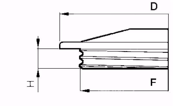 Couvercle à visser 454mm vue 2