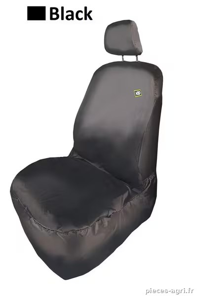 Housse de siège, passager, noir, appui-tête séparé, compatible airbag, convient à Ford Ranger · réf. SC60581ABC