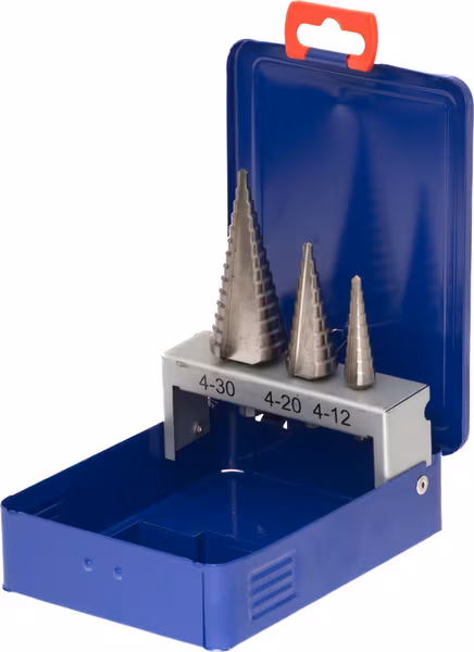 Kit de forets étagés 3 pièces · réf. 17601410003