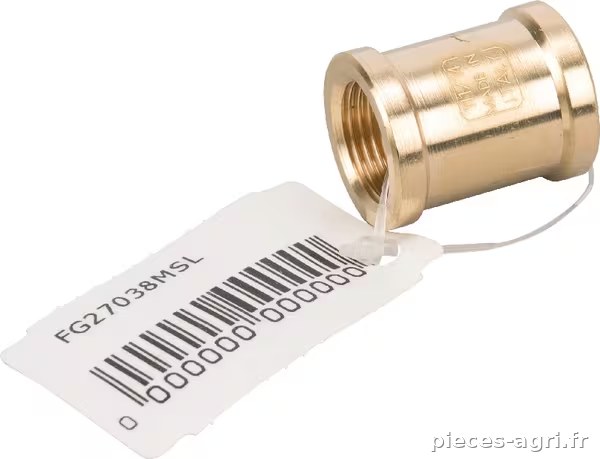 Raccord en laiton 2xF 3/8" · réf. FG27038MSL