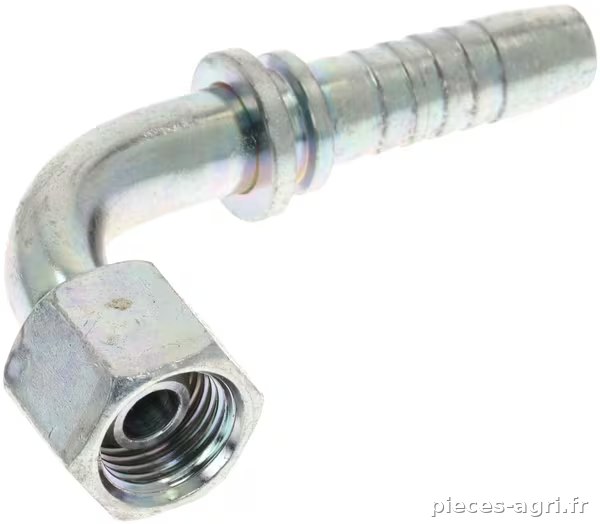 Raccord sertir DN10-1/4BSP 90° · réf. PF10490
